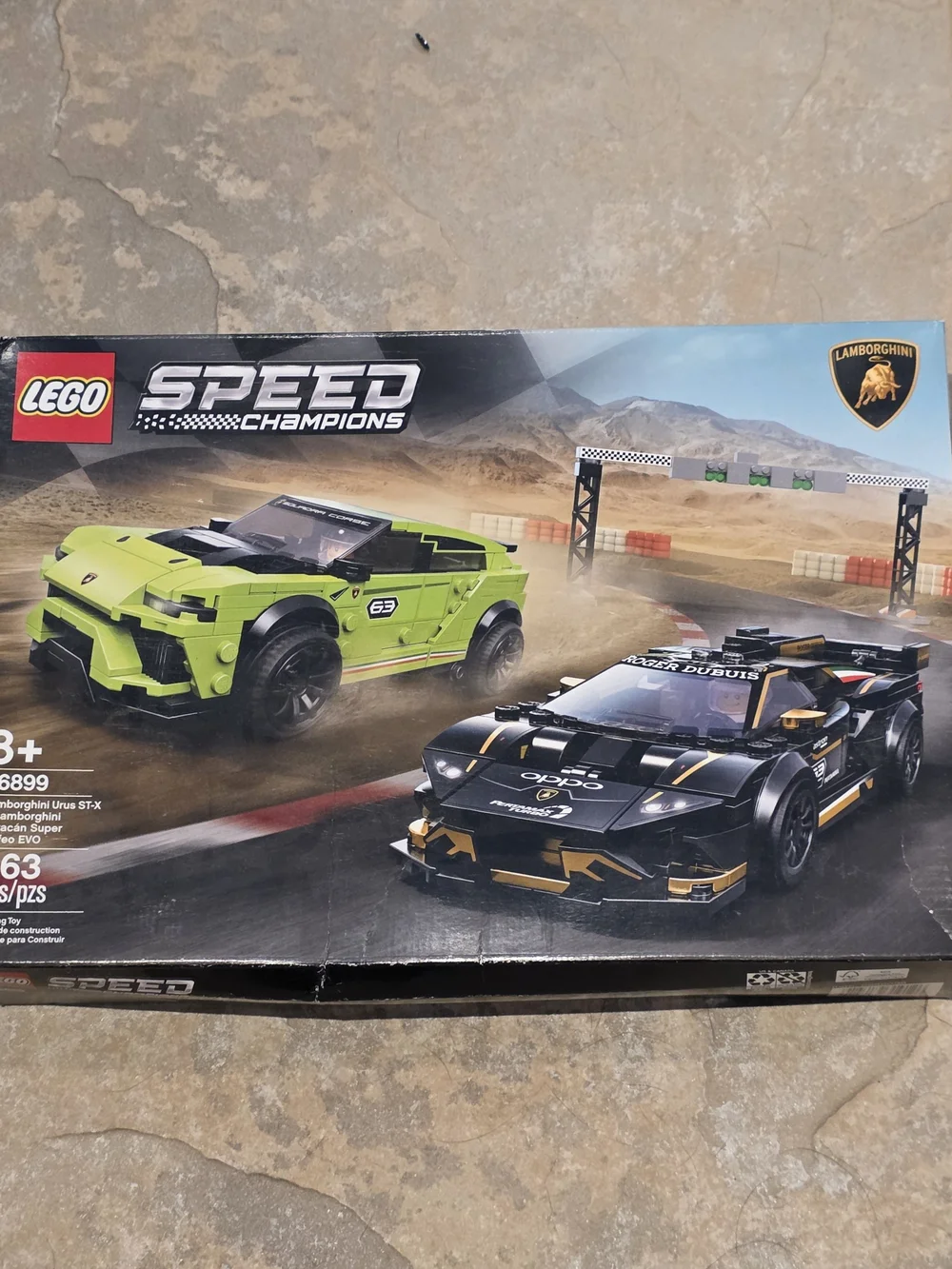 LEGO Speed Champions Lamborghini Set - Green & Black